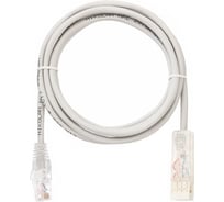 Коммутационный шнур NIKOMAX U/UTP 2 пары, серый, 2м NMC-PC2UD05R-020-GY