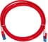 Коммутационный шнур с замком NIKOMAX U/UTP 4 пары, красный, 3м NMC-PC4UE55B-030-CS-RD 1