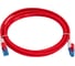 Коммутационный шнур с замком NIKOMAX U/UTP 4 пары, красный, 3м NMC-PC4UE55B-030-CS-RD 2