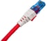 Коммутационный шнур с замком NIKOMAX U/UTP 4 пары, красный, 3м NMC-PC4UE55B-030-CS-RD 3