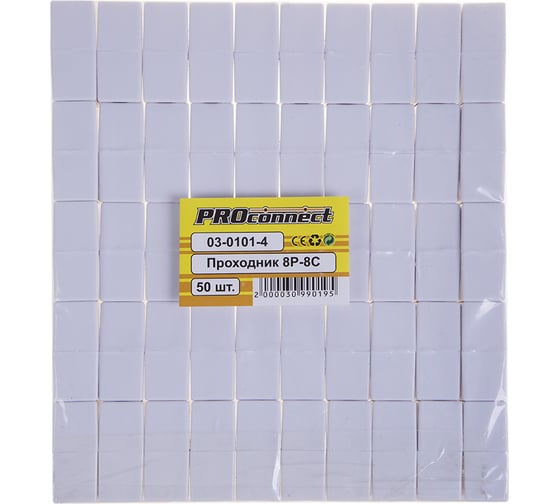 Проходной адаптер rj-45 PROCONNECT utp cat 5e 03-0101-4