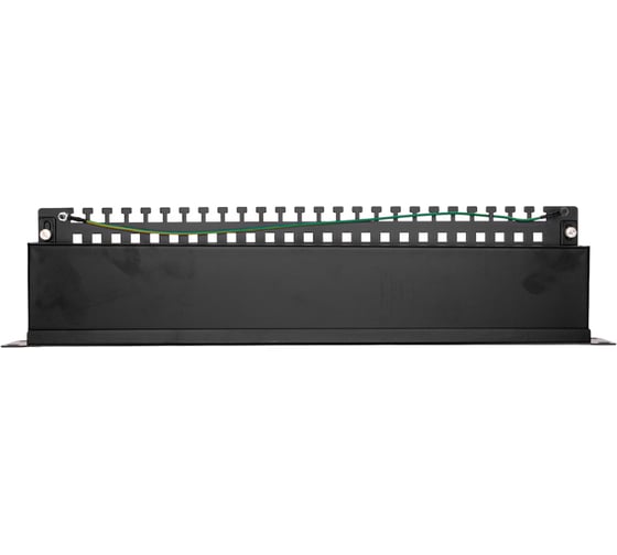 Коммутационная панель REXANT 19", 1U, 24 порта, F/UTP, RJ-45, CAT5e, PRO 02-0041