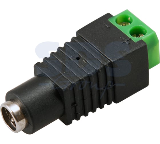 Разъем питания dc гнездо 2,1x5,5мм PROCONNECT с клеммной колодкой 14-0315-4