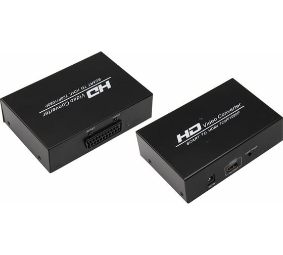 Конвертер REXANT scart на hdmi, металл 17-6905 1