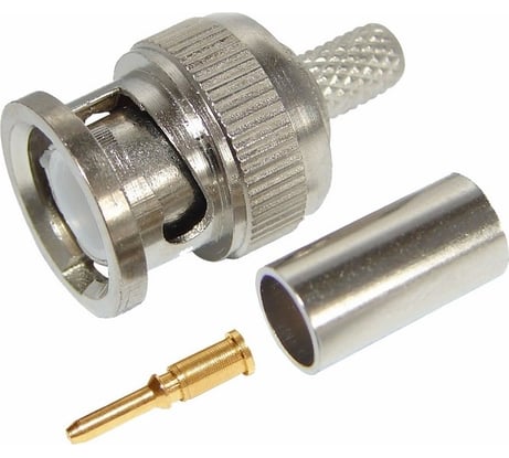 Разъем REXANT BNC штекер RG-59, обжим 05-3002