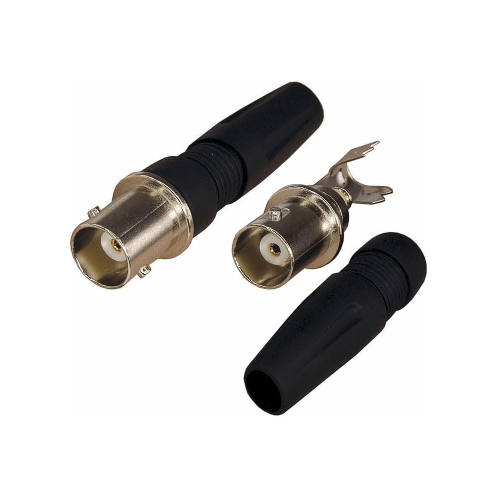 Разъем bnc REXANT гнездо, под винт, с колпачком 05-3082 - выгодная цена ...