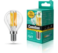 Светодиодная лампа Camelion LED12-G45-FL/830/E14 12Вт 220В 13712 15917490