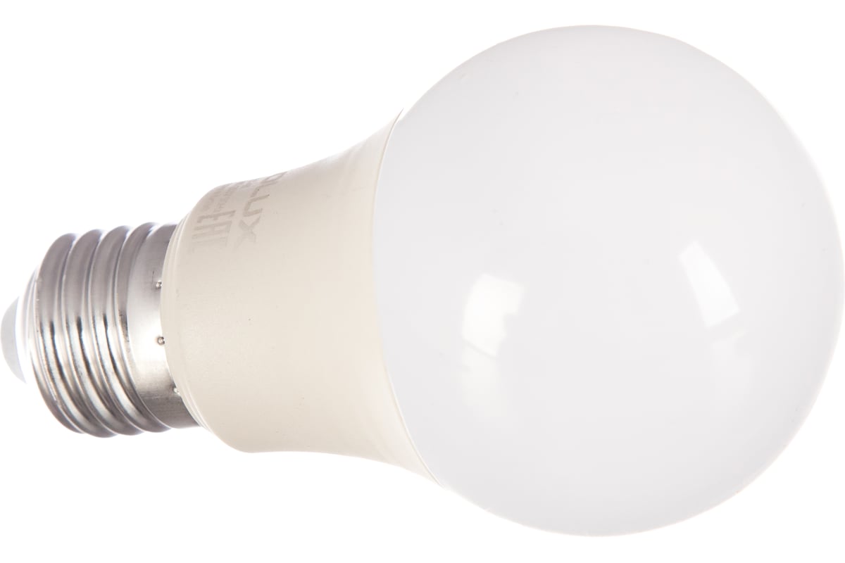 Электрическая светодиодная лампа Ergolux LED-A60-15W-E27-4K ЛОН 15Вт ...