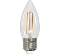 Светодиодная лампа Uniel LED-C35-5W/WW/E27/CL/DIM GLA01TR UL-00003643 15931796