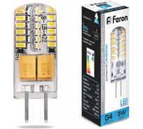 Светодиодная лампа FERON 3W 12V G4 6400K, LB-422 25533