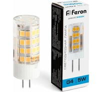 Светодиодная лампа FERON 5W 230V G4 6400K, LB-432 25862 15928835