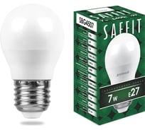 Светодиодная лампа SAFFIT 7W 230V E27 6400K, SBG4507 55124 15928434