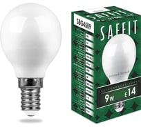 Светодиодная лампа SAFFIT 9W 230V E14 2700K, SBG4509 55080 15928432