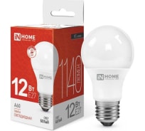 Светодиодная лампа IN HOME LED-A60-VC 12Вт 230В Е27 4000К 1140Лм 4690612020242