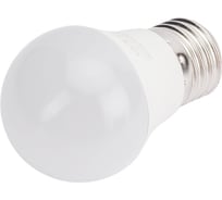 Светодиодная лампа Volpe LED-G45-7W/WW/E27/FR/NR. Форма шар, матовая. UL-00003823