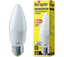 Светодиодная лампа Navigator 61 328 NLL-C37-8.5-230-4К-E27-FR 61328