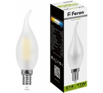 Светодиодная лампа FERON 11W 230V E14 4000K матовая, LB-714 38011