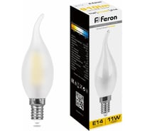 Светодиодная лампа FERON 11W 230V E14 2700K матовая, LB-714 38009 16006452