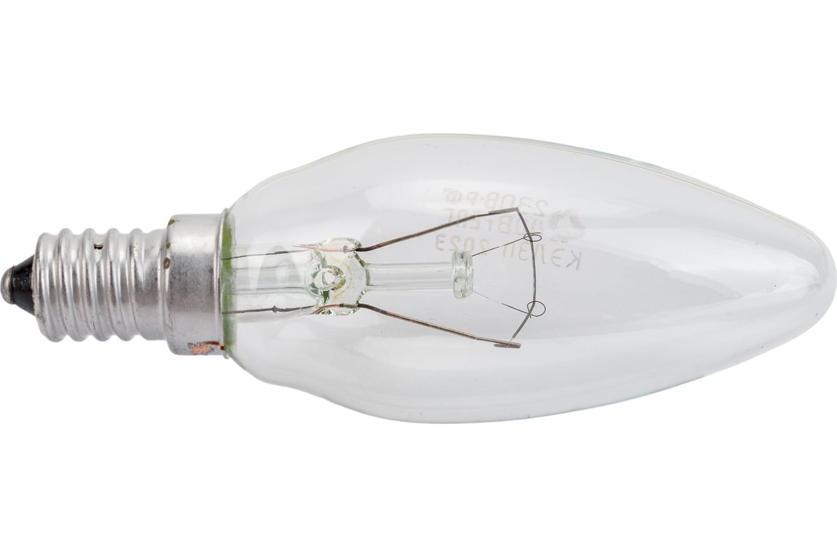Лампа накаливания КАЛАШНИКОВО ДС B36 40Вт 230-240V E14 свечка ...