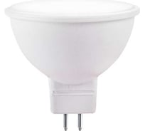 Светодиодная лампа LightStandart JCDR LED 6W 4000 K GU5.3 MR16, пластик, GU5.3, 6Вт, 4000К, 540Лм, 230В, Матовая IT8489