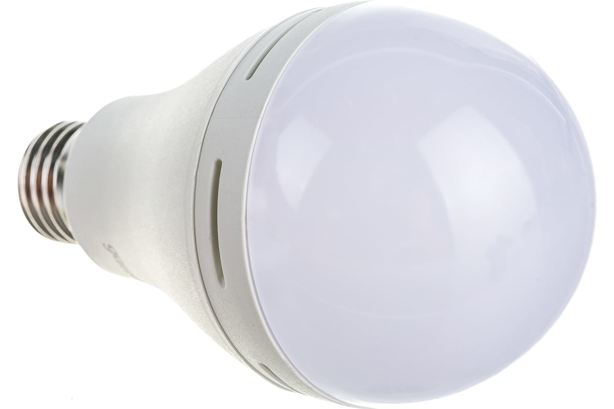 Лампа Gauss LED A60 10W E27 660lm 4100K с Li-Ion аккумулятором 102402200 -  выгодная цена, отзывы, характеристики, 3 видео, фото - купить в Москве и РФ