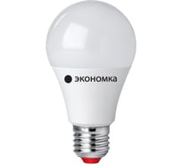 Светодиодная лампа Экономка А60 13Вт Е27 230v 4500K 1150лм Eco LED13wA60E2745