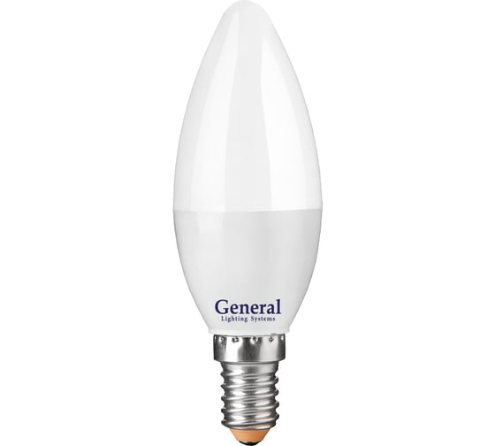 Светодиодная лампа General Lighting Systems Свеча CF-12W-E14-649929 - выгодная цена, отзывы, характеристики, фото - купить в Москве и РФ