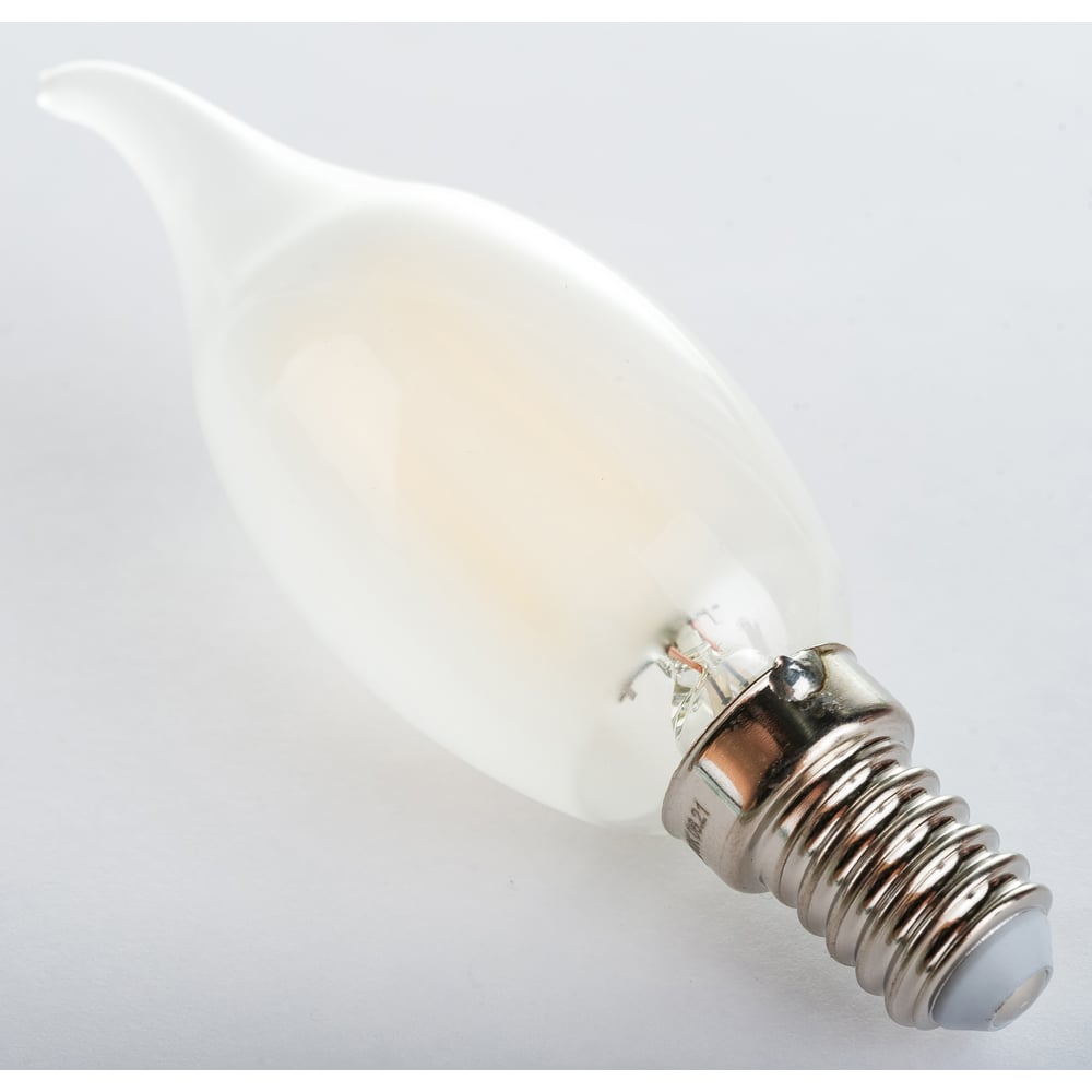 Светодиодная лампа VOLTEGA Свеча на ветру матовая Е14 4000К 6W 7026 ...