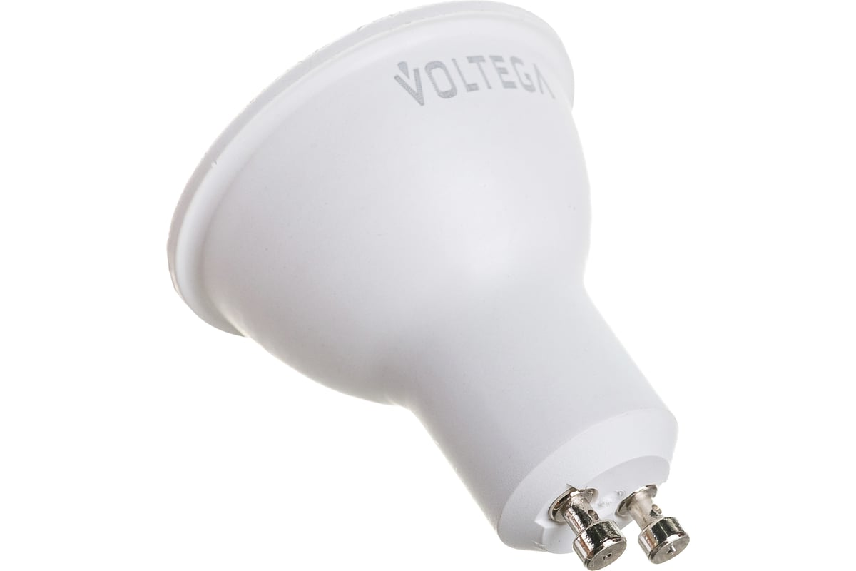 Светодиодная лампа VOLTEGA Софит GU10 4000К 7W 7057 - выгодная цена ...