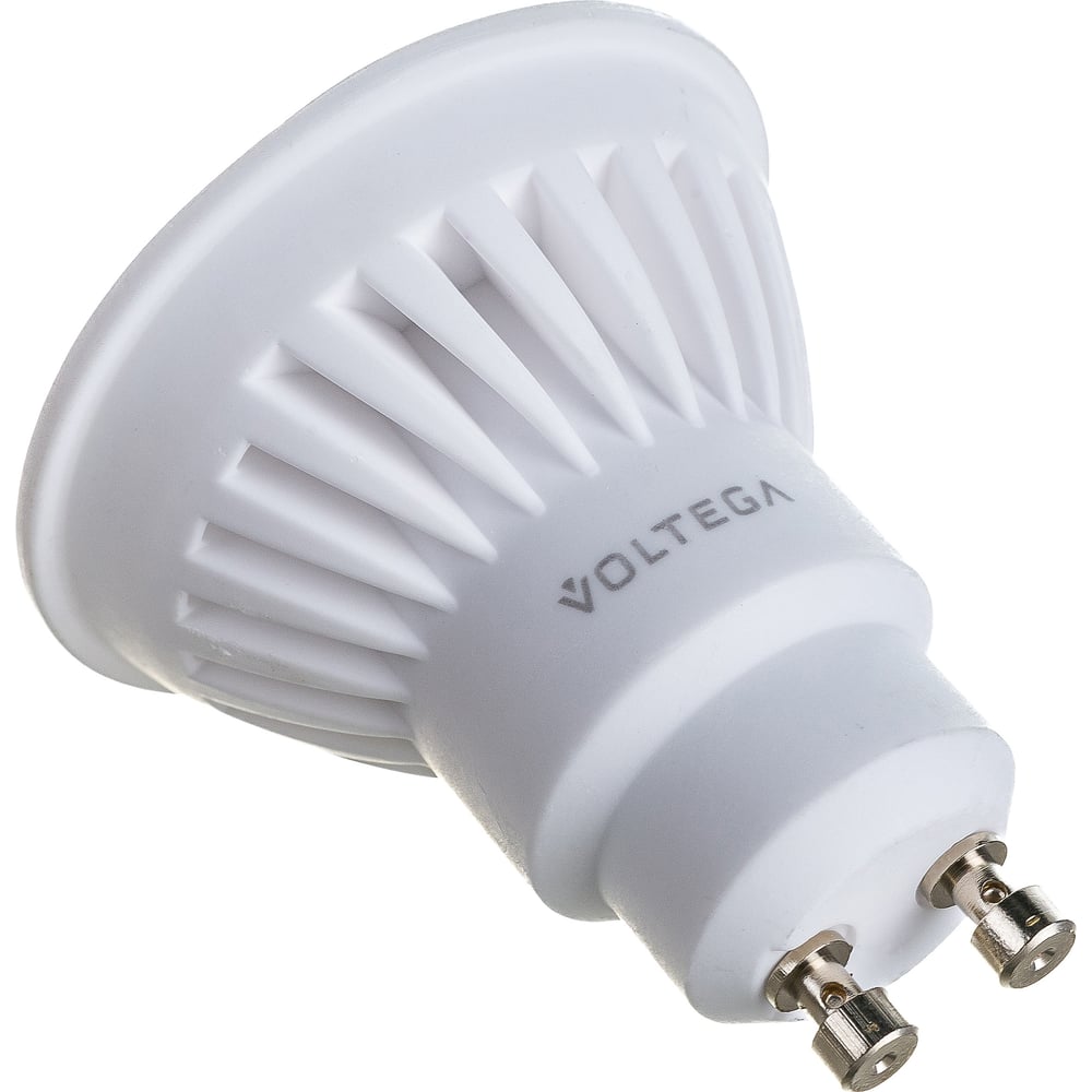 Светодиодная лампа VOLTEGA Софит GU10 4000К 10W Керамика 7073 ...