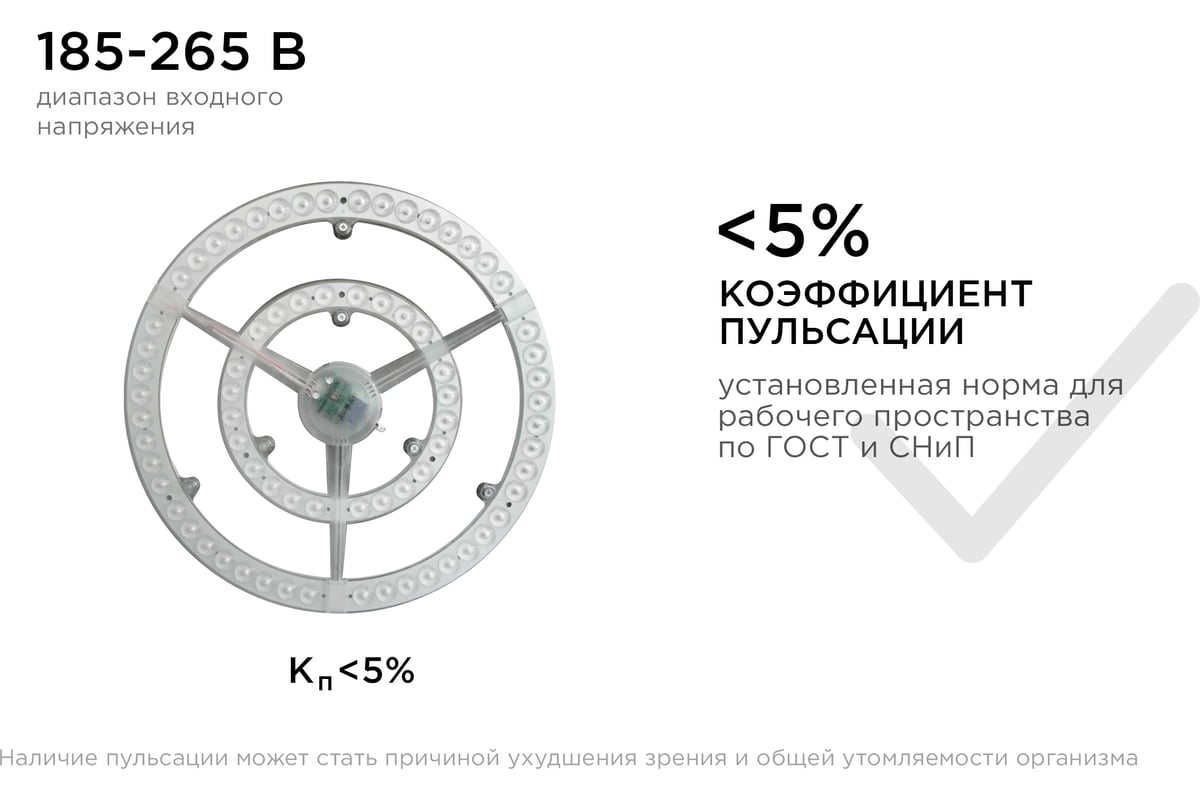 Светодиодный модуль со встроенным драйвером APEYRON 02-34 - выгодная цена,  отзывы, характеристики, фото - купить в Москве и РФ