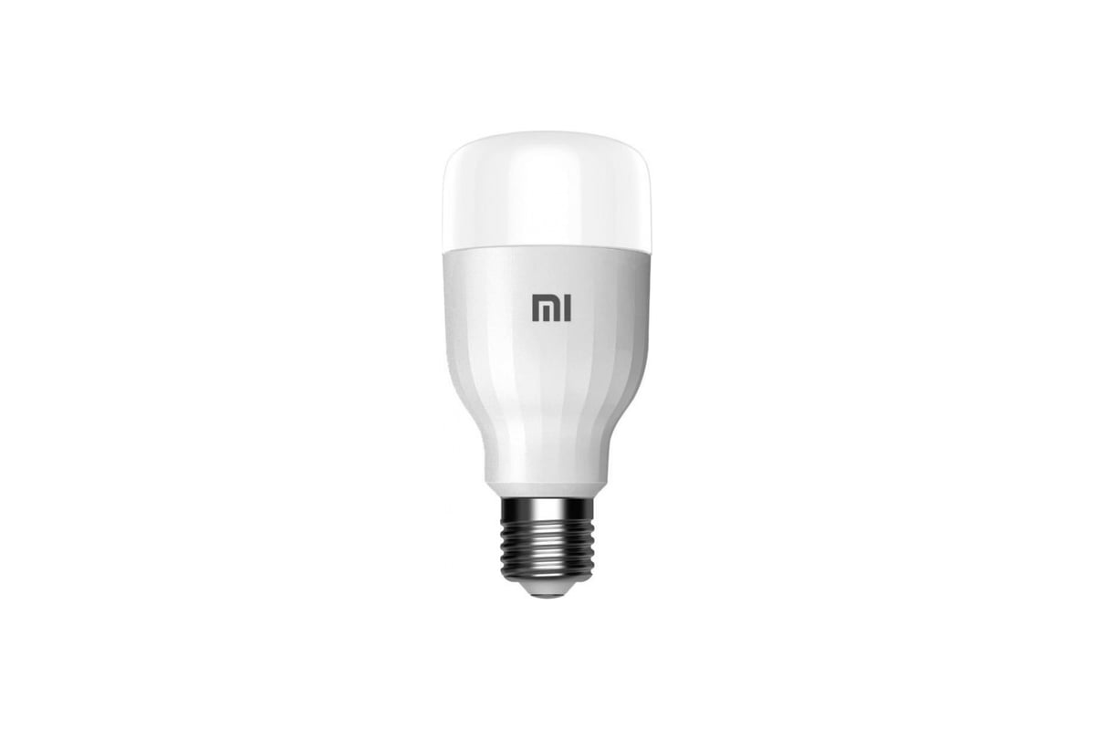 Умная лампочка Xiaomi Mi Smart LED Bulb Essential White and Color GPX4021GL  - выгодная цена, отзывы, характеристики, фото - купить в Москве и РФ