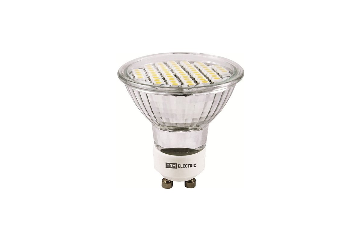 Светодиодная лампа TDM PAR16-3 Вт-220 В-4000 К–GU 10 SMD SQ0340-0027 ...