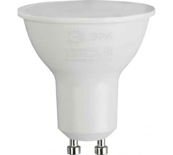 Лампа ЭРА LED MR16 7W 865 GU10 R диод, софит, 7Вт, хол, GU10 Б0045350 - выгодная цена, отзывы, характеристики, фото - купить в Москве и РФ