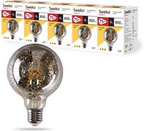 Светодиодная лампа Sweko 5 шт 17LED-G95-8W-230-3000K-E27-GP