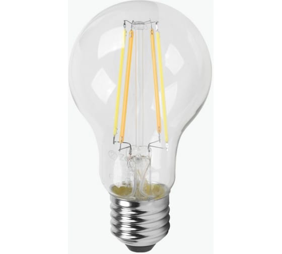 Умная лампа Zetton LED Wi-Fi Bulb A60 E27 6Вт 2200-6500К прозрачная ZTSHLBWCWE271RU 1