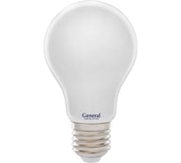 Светодиодная лампа General Lighting Systems Филамент матовый E27 10Вт 230В 810Лм 2700К Теплый белый свет Груша GLDEN-A60S-M-10-230-E27-27000 649935