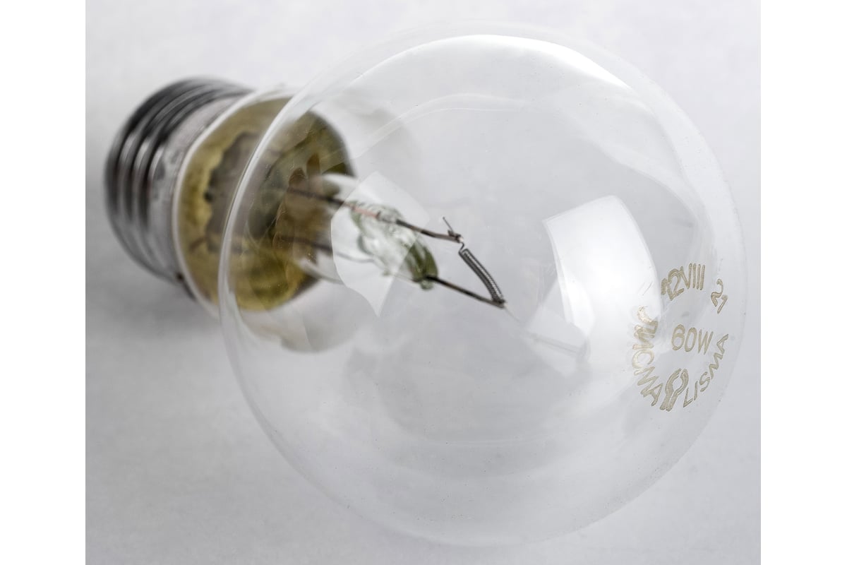 Лампа накаливания местного освещения Лисма МО 12-60 12В 60Вт Е27 ...