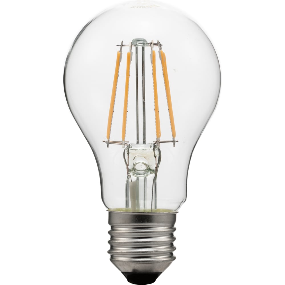 Светодиодная филаментная лампа Лисма СДФ-8-6 230В 8Вт Е27 А60 2700К .
