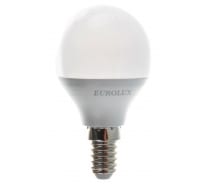 Светодиодная лампа Eurolux LL-E-G45-7W-230-4K-E14/шар, 7Вт, нейтральный, Е14 76/2/6