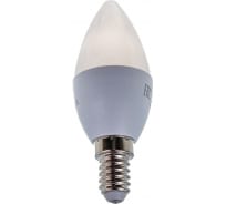 Светодиодная лампа Eurolux LL-E-C37-6W-230-2,7K-E14/свеча, 6Вт, теплый белый, Е14 76/2/2