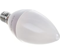 Светодиодная лампа Eurolux LL-E-C37-5W-230-2,7K-E14/свеча, 5Вт, теплый белый, Е14 76/2/1