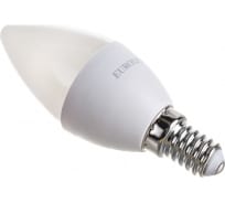 Светодиодная лампа Eurolux LL-E-C37-5W-230-2,7K-E14/свеча, 5Вт, теплый белый, Е14 76/2/1