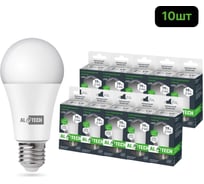 Лампочка светодиодная ALTECH LED Р60-19W-840-E27 19Вт груша нейтральный белый свет 10шт 4673758071460