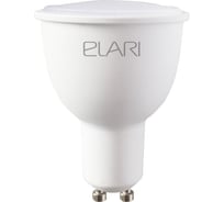 Светодиодная лампа ELARI, управление через голосового ассистента, smart bulb, GU10, белая LMS-10CCT