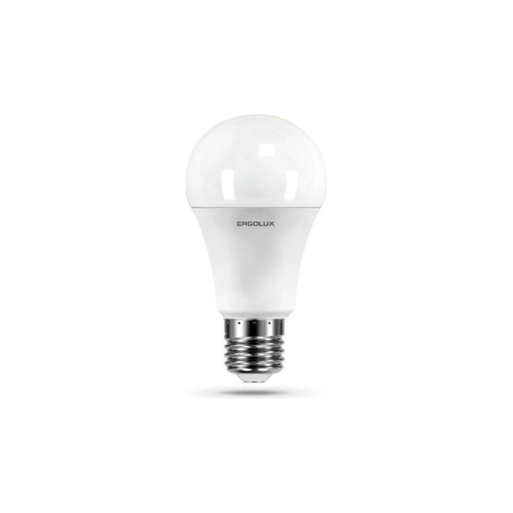 Светодиодная лампа Ergolux LED-A60-17W-E27-6K ЛОН, 17Вт, E27, 6500K ...