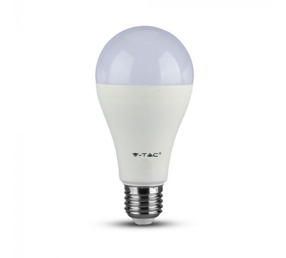 Светодиодная лампа V-TAC VT-2015 А65, 15Вт, Е27, 220В, 2700К 4453 1