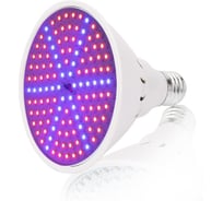 Фитолампа URM FITO-P27-126, Е27, 126 LED, 220 В, 15 Вт, IP42 F10020