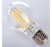 Лампа IEK серия 360, LED, A60, прозрачная, 9вт, 230В, 3000К, E27 LLF-A60-9-230-30-E27-CL 16459829