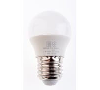 Лампа IEK LED, G45, шар, 5вт, 230В, 4000К, E27 LLE-G45-5-230-40-E27 16459898